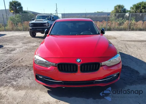 2016 BMW 328I из США, поврежденный, VIN WBA8E9G53GNT42109